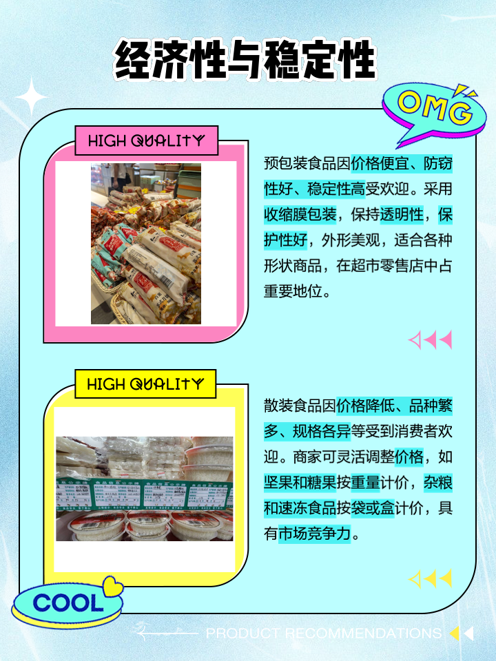 預包裝食品與散裝食品 定義、區別與選擇考量
